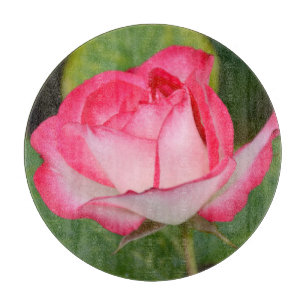Rosa Single Schneidebrett