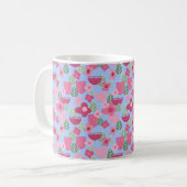 Rosa Skandinavier Frühling Kaffeetasse (Vorderseite Links)