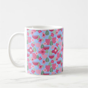 Rosa Skandinavier Frühling Kaffeetasse