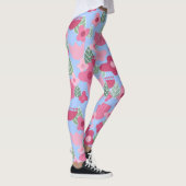 Rosa Skandinavier Frühling Leggings (Rechts)