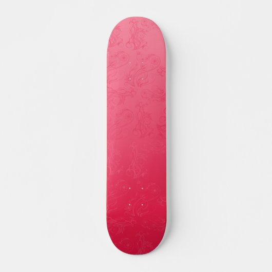 Rosa Skateboard (Vorne)