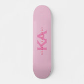 Rosa Skateboard (Vorne)