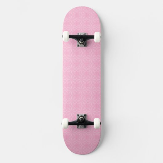 rosa skateboard (Vorderseite)
