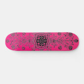 Rosa Skateboard für Formgebung (Horizontal)