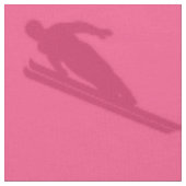 Rosa Skimuster Stoff (Nahaufnahme)