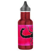 Rosa Skorpio Edelstahlflasche (Links)
