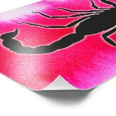 Rosa Skorpio Fotodruck (Ecke)