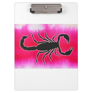 Rosa Skorpio Klemmbrett