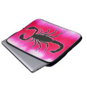 Rosa Skorpio Laptopschutzhülle (Vorne Knopf)