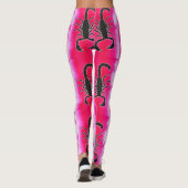 Rosa Skorpio Leggings (Rückseite)
