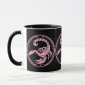 Rosa Skorpion Astrologie Zodiac Sign Skorpio Tasse (Links)
