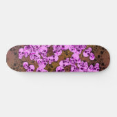 Rosa Skulls Skateboard (Horizontal)