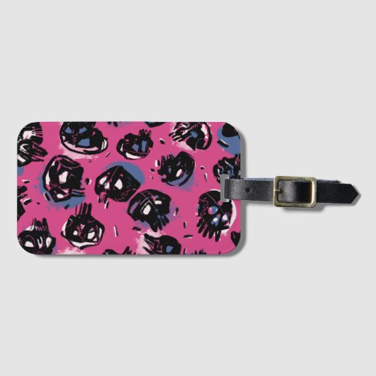 Rosa Skulptur emo Zubehör Gepäckanhänger (Vorderseite (Horizontal))