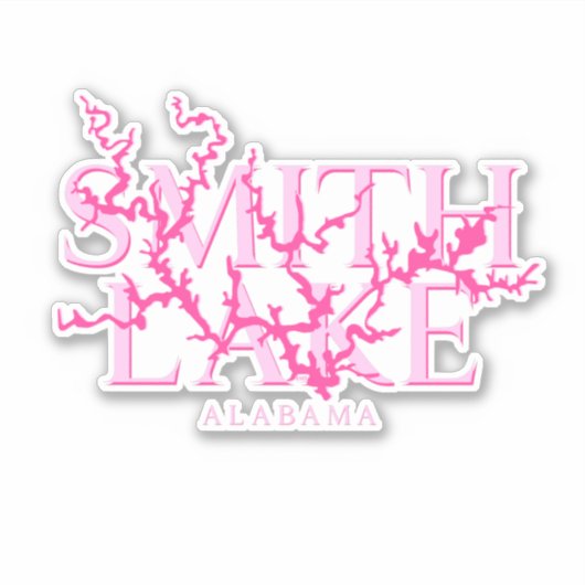 Rosa Smith Alabama Vinyl Sticker (Vorderseite)