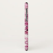 Rosa Snakeskin Case-Mate iPhone Hülle (Hinten/Links)