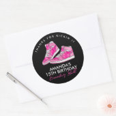 Rosa Sneaker Ball Sticker (Umschlag)