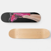 Rosa Sneakers Black Skateboard (Horizontal)