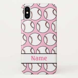 Rosa Softball trägt iPhone 6 Fall zur Schau Case-Mate iPhone Hülle