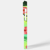 Rosa Sommer Blume Tropischer Hibiskus Blumenstrauß Case-Mate iPhone Hülle (Rückseite / Links)