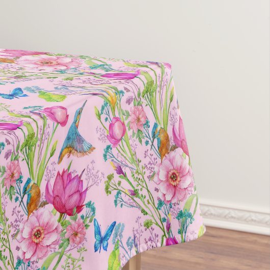 Rosa Sommer Tischdecke (Beispiel)