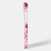 Rosa Sommer-Vibes Case-Mate iPhone Hülle (Rückseite / Links)