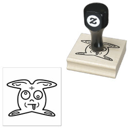 Rosa sonnenähnliche Dinger v2 Gummistempel
