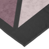 Rosa Sonnenaufgang, abstrakt Tischdecke (Schrägansicht)