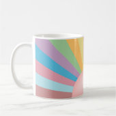 Rosa Sonnenaufgang Kaffeetasse (Links)