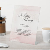 Rosa Sonnenaufgangskoordination in der Liebe Erinn Sockelschild (In SItu)