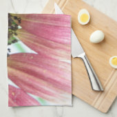 Rosa Sonnenblume Küchentücher (Viertel Falte)