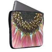 Rosa Sonnenblume Laptop-Tasche Laptopschutzhülle (Vorne Rechts)