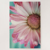 Rosa Sonnenblume Puzzle (Vertikal)