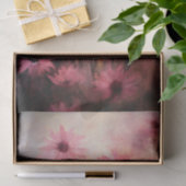 Rosa Sonnenblumen 2 Dekopapier Seidenpapier (Geschenk)