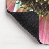 Rosa Sonnenblumenmousepad Mousepad (Ecke)