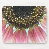 Rosa Sonnenblumenmousepad Mousepad (Vorne)