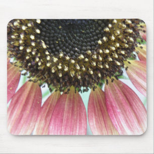 Rosa Sonnenblumenmousepad Mousepad