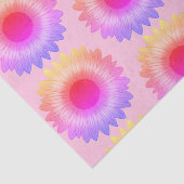 rosa Sonnenblumenspeckpapier Seidenpapier (Detail)