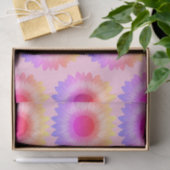 rosa Sonnenblumenspeckpapier Seidenpapier (Geschenk)