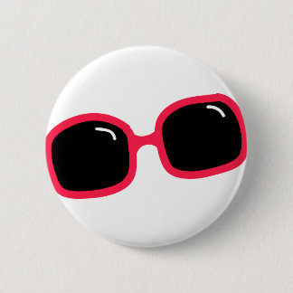Rosa Sonnenbrille Button