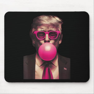 Rosa Sonnenbrille Trump Bubble Gum Shirt Wählen Si Mousepad