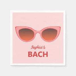 Rosa Sonnenbrillen, katzenauge Sonnenbrille, weibl Serviette