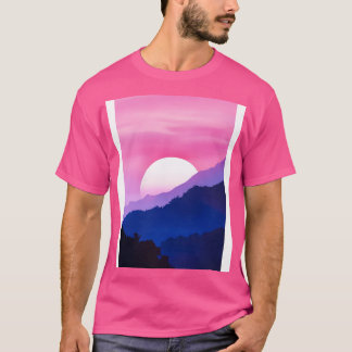 Rosa Sonnenuntergang 1 T-Shirt