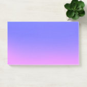 Rosa Sonnenuntergang Post-it Klebezettel (Büro)