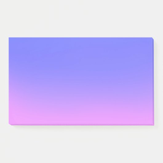 Rosa Sonnenuntergang Post-it Klebezettel (Vorderseite)