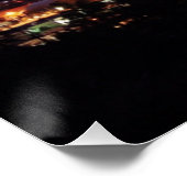 Rosa Sonnenuntergang über Colorado Springs Poster (Ecke)