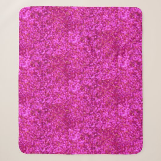 Rosa Spark Blanket Sherpadecke (Vorderseite)