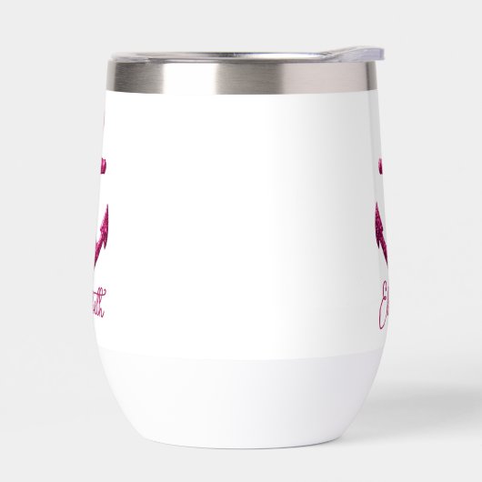 Rosa Sparkle Glitzer Nautical Sailing Name (Links)