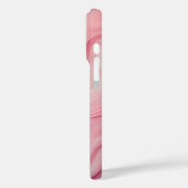 Rosa Sparkle Glitzer Nautical Sailing Name Case-Mate iPhone Hülle (Rückseite / Links)