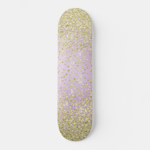 Rosa Sparkle Glitzer Skateboard