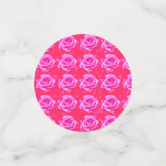 Rosa Sparkle, Konfetti (Klein Vorderseite)